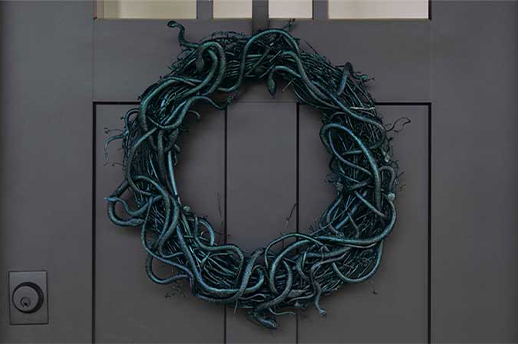 snake wreath